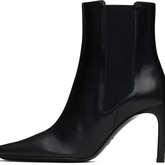 STAUD WALLY ANKLE HIGH HEEL BOOT BLACK - BRAND NEW IN BOX WITH TAG - Picture 4 of 7